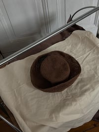 Image 3 of cotton cloche hat