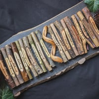 Image 3 of Tree Speak Corresponding Ogham Staves (D060-17)
