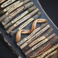 Image 7 of Tree Speak Corresponding Ogham Staves (D060-17)