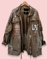 Image 3 of I DON’T CARE ¥ VILLAGE PUNK ¥ IBIZA ¥ PARKA ¥ JACKET ¥ upCycliNg ¥ festiValVibe ¥ 