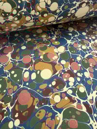 Image 1 of Marbled Paper #16 'Turkish Spot' Marbled Paper