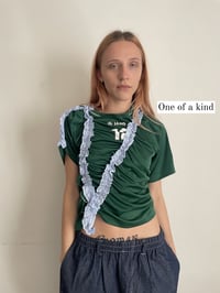Image 1 of Sporty Lace Top Green
