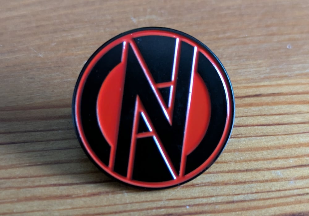 Image of Red Logo Pin Badge