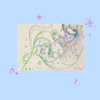 Image 1 of “lily of the valley” signed original drawing