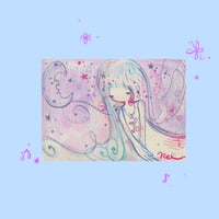 Image 1 of “moonlit night” signed original drawing