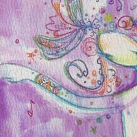 Image 2 of “gentle life” signed original drawing