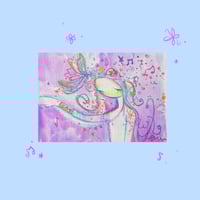 Image 1 of “gentle life” signed original drawing