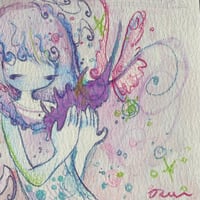 Image 2 of “lucky shell” signed original drawing