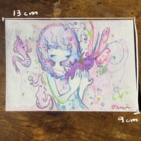 Image 3 of “lucky shell” signed original drawing