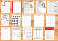 Image 2 of Personalized 2nd Grade Workbook (26 pages)