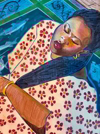 Image 2 of "Entangled in Meditation" Original work