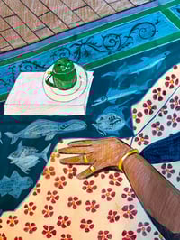 Image 4 of "Entangled in Meditation" Original work