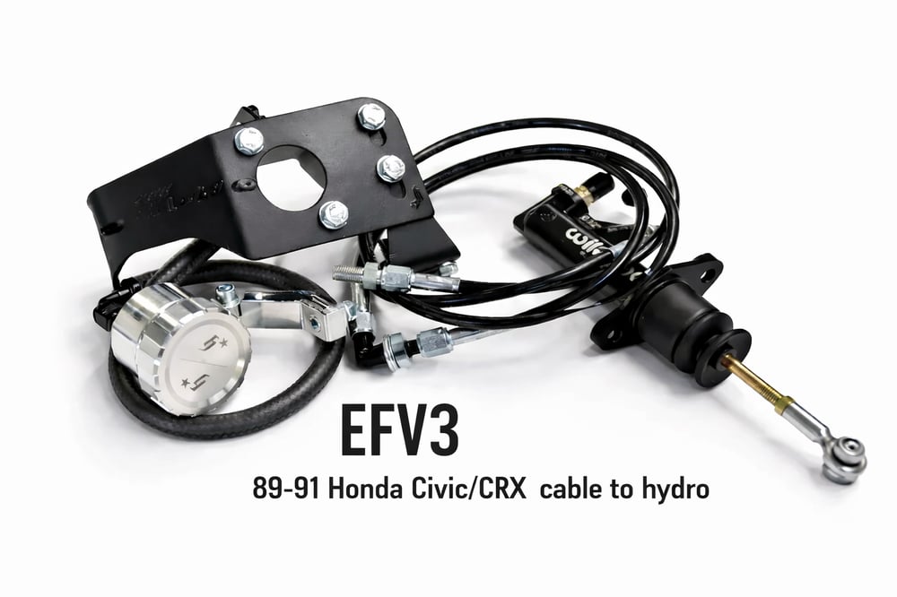 Image of 1989-1991 Honda Civic/CRX EFV3 Cable to hydro conversion