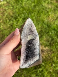 Image 1 of Amethyst Freeform x Calcite Inclusion