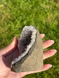 Image 8 of Amethyst Freeform x Calcite Inclusion