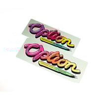 Image 1 of OPTION EXCITING CAR MAGAZINE STICKER