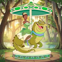 PRESALE - Carousel Characters - Tiana