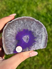 Image 5 of Dyed Purple Agate Geodes