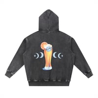 Image 2 of Vintage Blue Moon Oversized Hoodie