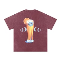 Image 5 of Vintage Blue Moon Acid Wash Tee