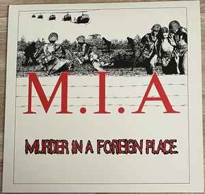 Image of M.I.A - Murder In A Foreign Place LP RED w/BLACK STREAKS Vinyl