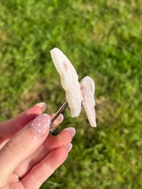 Image 7 of Pink Opal Butterfly on Stand