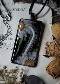Image 5 of Snake Spine and Floral Amulet - Daisy