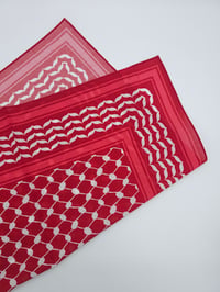 Image 5 of Red Bandana - Printed  