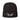 Evryn Embroidered Black Beanie 