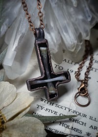Image 4 of Inverted Bone Cross Pendant