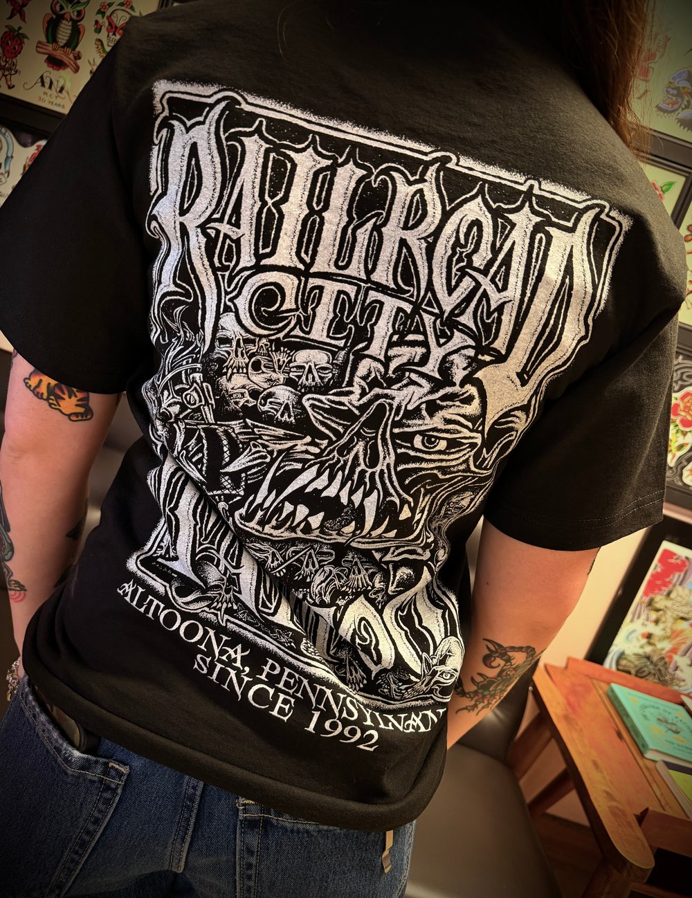 RCT Skull Shirt - Black