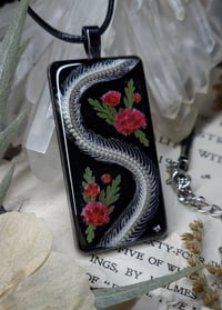 Image 4 of Snake Spine and Floral Amulet 