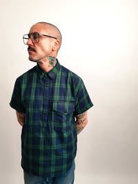 Image 9 of "Terry" Checkered Overshirt 