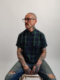 Image 4 of "Terry" Checkered Overshirt 