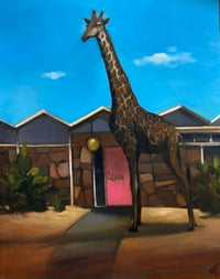 Image 1 of A Giraffe in Palm Springs 