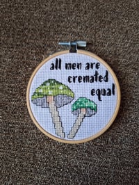 Image 3 of all men are cremated equal Hoop