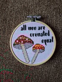 Image 4 of all men are cremated equal Hoop