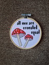 Image 2 of all men are cremated equal Hoop