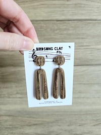 Wood Grain Arch Dangles