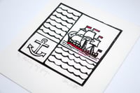 Image 3 of Aberlady Ship plaque