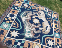 Image 1 of Echoes Woven Blanket 50x60 *PREORDER*