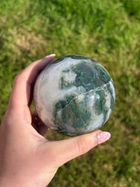 Image 9 of Moss Agate Sphere