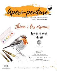 Image 1 of Apéro-peinture Bidart- 4 mai