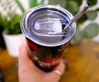 Image 3 of Handmade MOM Tattoo 20oz Stainless Steel Tumbler, rose, heart, cold, hot, gift