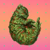 "Meowijuana (sherbert)" Timed Limited Edition Print