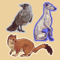 New animal stickers