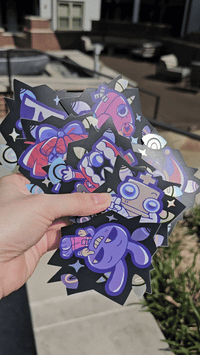 Image 10 of tadc ❄️ holographic stickers