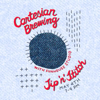 Image 1 of Sip 'N' Stitch Jeans Mending Workshop at Cartesian Brewing