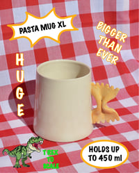 Image 2 of XL Farfalle mug - tapered
