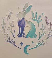 Image 6 of Rabbit greetings cards pack of 4